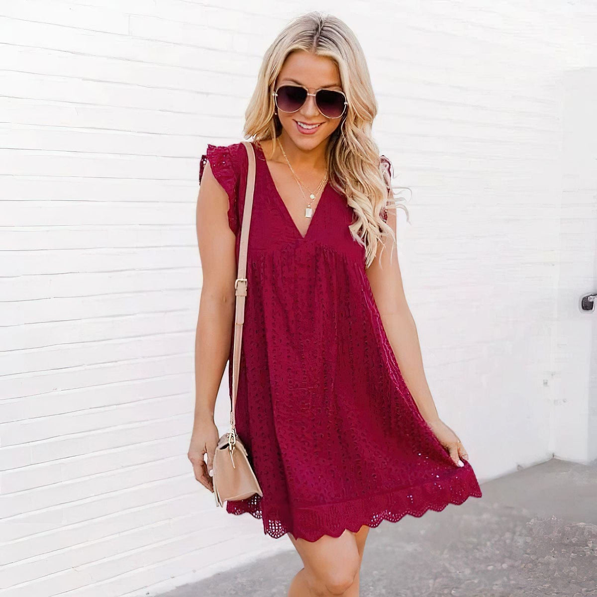 Robe d'été 2-en-1 en coton