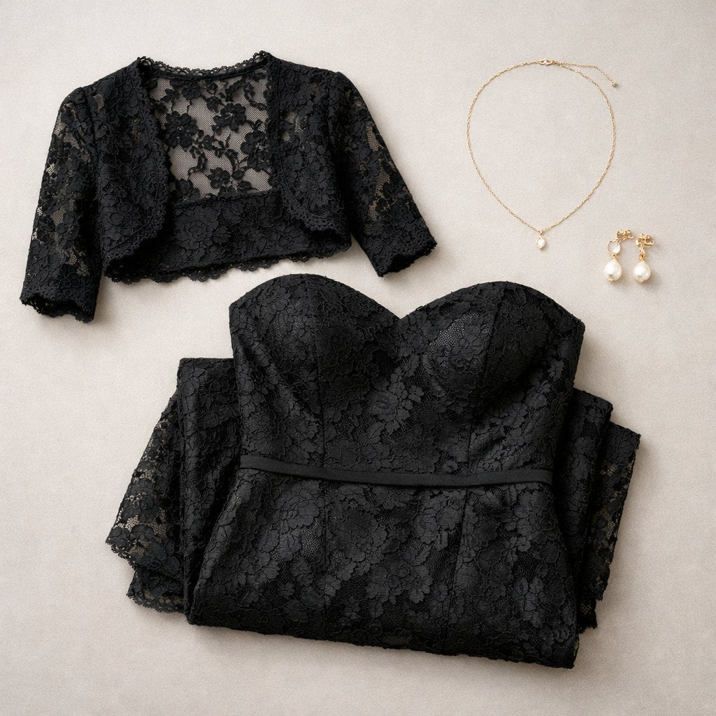 Robe de soirée en dentelle Aurélie | Lively®
