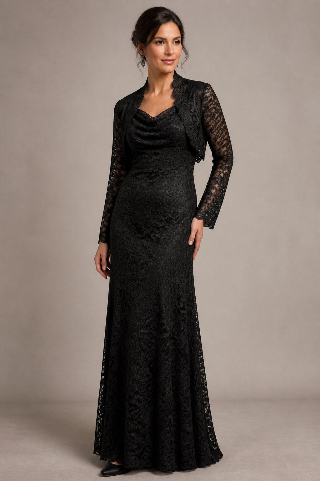 Robe de soirée en dentelle Aurélie | Lively®
